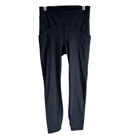 Lululemon Power Thru High Rise Tight 25" Black 4 - Picture 1 of 7